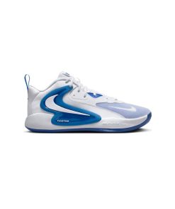 کتونی بسکتبال نایک هایپرست 2 سفید آبی Nike React HyperSet 2 White Blue