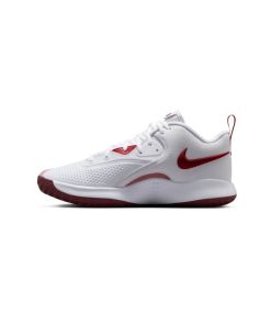 کتونی بسکتبال نایک هایپرست 2 سفید قرمز Nike React HyperSet 2 White Red