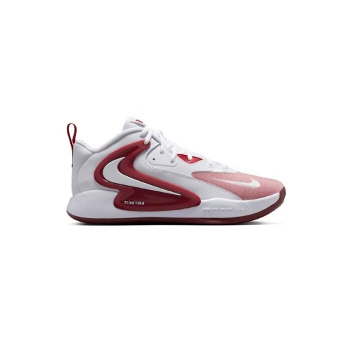 کتونی بسکتبال نایک هایپرست 2 سفید قرمز Nike React HyperSet 2 White Red