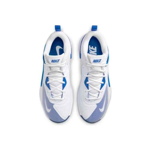 کتونی بسکتبال نایک هایپرست 2 سفید آبی Nike React HyperSet 2 White Blue