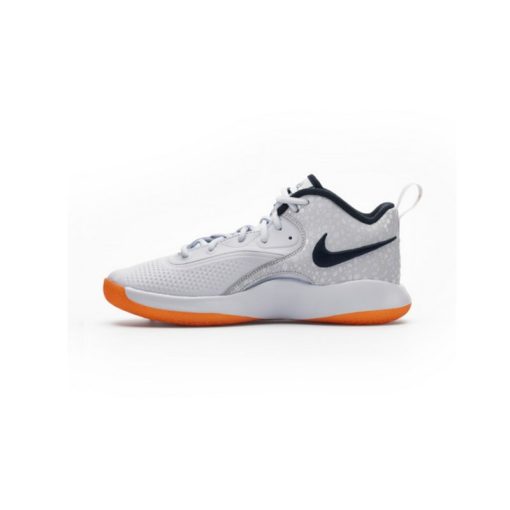 کتونی بسکتبال نایک هایپرست 2 طوسی نارنجی Nike React HyperSet 2 Pack Olympic