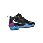 کتونی بسکتبال نایک هایپرست 2 مشکی آبی بنفش Nike React HyperSet 2 Black Blue Purple
