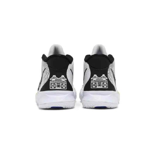 کفش بسکتبال نایکی کایری 7 سفید مشکی Nike Kyrie 7 GS Hip Hop