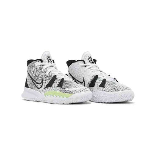 کفش بسکتبال نایکی کایری 7 سفید مشکی Nike Kyrie 7 GS Hip Hop