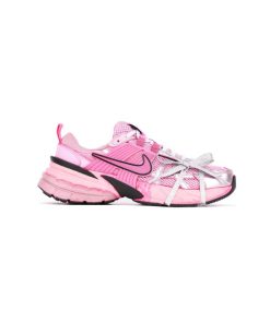 کتونی نایک راننیگ وی 2 کی صورتی نقره ای Nike V2K Run Pink Silver Runtekk