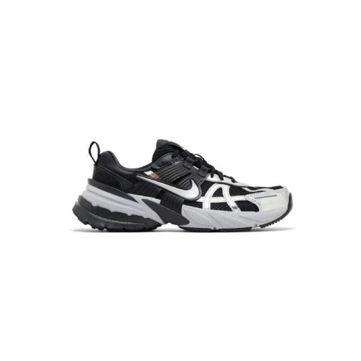 کتونی نایک راننیگ وی 2 کی مشکی نقره ای Nike V2K Run Black Metallic Silver