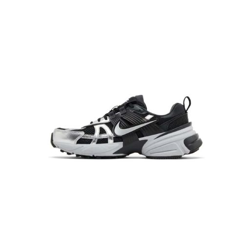 کتونی نایک راننیگ وی 2 کی مشکی نقره ای Nike V2K Run Black Metallic Silver