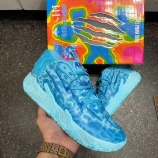کتونی بسکتبال پوما ام بی 3 آبی Puma MB.03 Blue