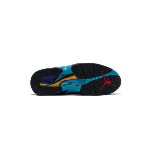 کتونی نایک ایرجردن 8 مشکی آبی Nike Air Jordan 8 Retro Aqua