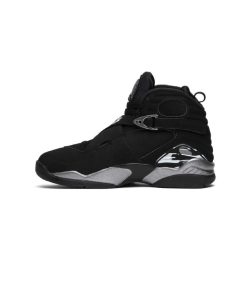 کتونی نایک ایرجردن 8 مشکی خاکستری کروم Nike Air Jordan 8 Retro Chrome