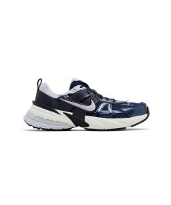 کتونی نایک راننیگ وی 2 کی سورمه ای کرم Nike V2K Run Obsidian Wolf Grey