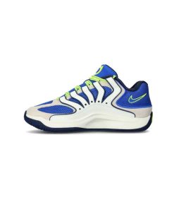 کتونی نایک کی دی 18 سفید آبی Nike KD 18 White Blue