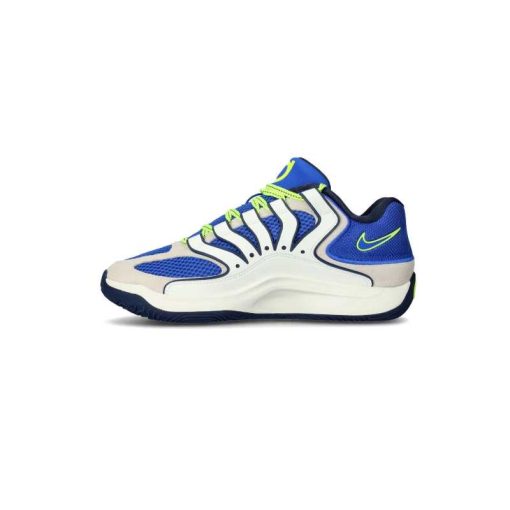 کتونی نایک کی دی 18 سفید آبی Nike KD 18 White Blue