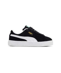 کفش کژوال پوما سوئد ایکس لارج مشکی سفید Puma Suede XL Black White Big Kid