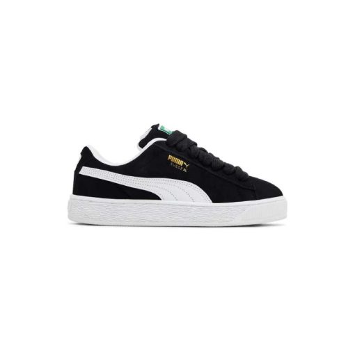 کفش کژوال پوما سوئد ایکس لارج مشکی سفید Puma Suede XL Black White Big Kid