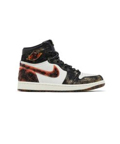 کتونی نایک ایرجردن 1 ساقدار پوست ماری Nike Air Jordan 1 High Year of the Snake