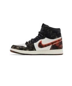 کتونی نایک ایرجردن 1 ساقدار پوست ماری Nike Air Jordan 1 High Year of the Snake