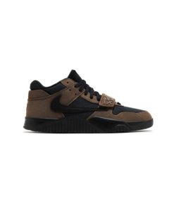 کتونی نایک ایرجردن تراویس اسکات جامپ من دارک موکا Nike Travis Scott Jordan Jumpman Jack Dark Mocha