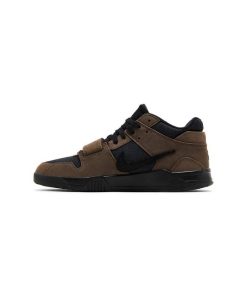 کتونی نایک ایرجردن تراویس اسکات جامپ من دارک موکا Nike Travis Scott Jordan Jumpman Jack Dark Mocha