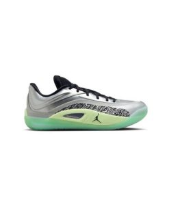 کتونی بسکتبال نایک زایون 4 نقره ای سبز Nike Zion 4 PF Silver Green
