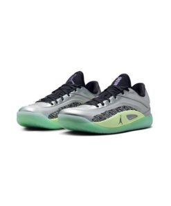 کتونی بسکتبال نایک جردن زایون 4 نقره ای سبز Nike Jordan Zion 4 PF Silver Green