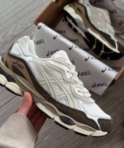 اسیکس ژل ان وای سی موکا کرم ASICS Gel-NYC Cream & Mocha
