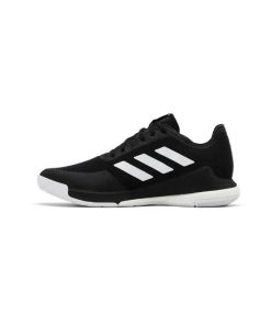 کفش والیبال آدیداس کریزی فلایت مشکی زیر سفید Adidas CrazyFlight Mid Black Double White