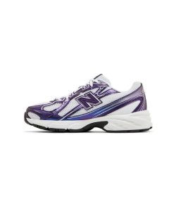 کتونی نیوبالانس 740 سفید بنفش New Balance 740 Concord Grape