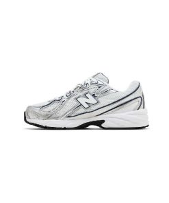 کتونی نیوبالانس 740 سفید سورمه ای New Balance 740 v2 White Navy Shadow Grey