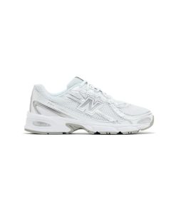 کتونی نیوبالانس 740 سفید New Balance 740 v2 White Silver Reflection