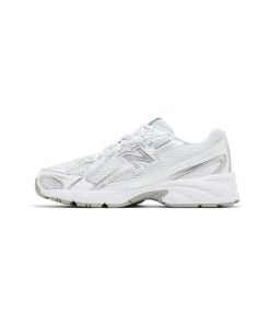 کتونی نیوبالانس 740 سفید New Balance 740 v2 White Silver Reflection