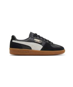 کفش پوما پالرمو مشکی قهوه ای Puma Palermo Leather Black Feather Grey Gum