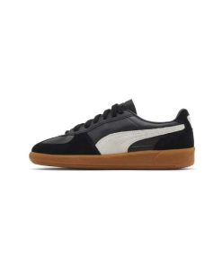 کفش پوما پالرمو مشکی قهوه ای Puma Palermo Leather Black Feather Grey Gum