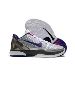 Nike Zoom Kobe 6 Grey Navy Blue