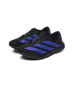 کتونی رانینگ آدیداس آدیزیرو مشکی آبی Adidas Adizero Evo Sl Black Blue