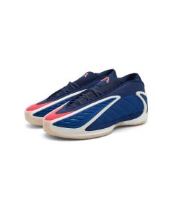 کفش بسکتبال آدیداس آنتونی ادواردز 2 سورمه ای صورتی Adidas AE 2 Blue Pink