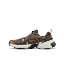کتونی نایک راننیگ وی 2 کی قهوه ای سفید Nike V2K Run Mink Brown
