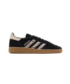 کفش کژوال آدیداس اسپزیال مشکی پلنگی Adidas Handball Spezial Leopard Stripes