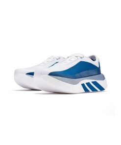 کتونی رانینگ آدیداس هایپربوست سفید آبی Adidas Hyperboost Cloud White Blue