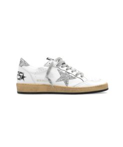 کتونی گلدن گوس بال استار ستاره اکلیلی Golden Goose Ball Star Glitter-Star