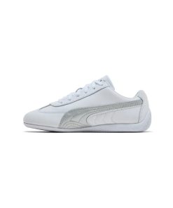 کتونی پوما اسپیدکت سفید نقره ای Puma Speedcat White Silver