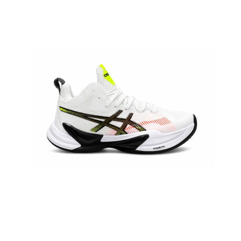 کتونی تخصصی والیبال اسیکس متارایز 2 مردانه سفید مشکی Asics Metarise 2 White Black
